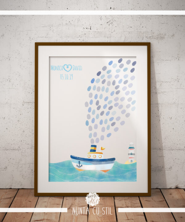Guestbook Cu Amprente - Vapor