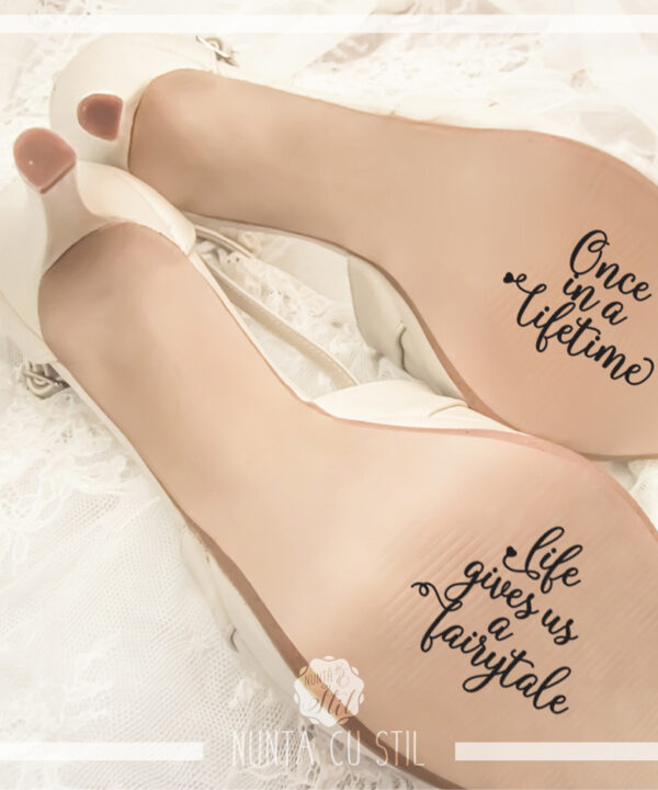 Stickere Pantofi - Once In A Lifetime