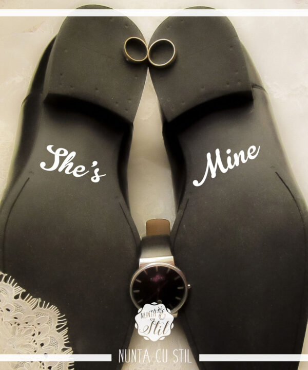Stickere Pantofi - She's Mine