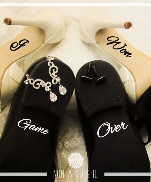 Stickere Pantofi - I Won Game Over